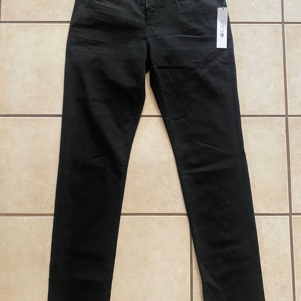 Joe's Jeans Black Straight Denim Timeless Style